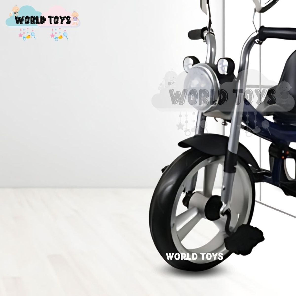 BEAUTIFUL - Triciclo Chavito Guiador «CHOPPY GUIDE» de Lujo Blue