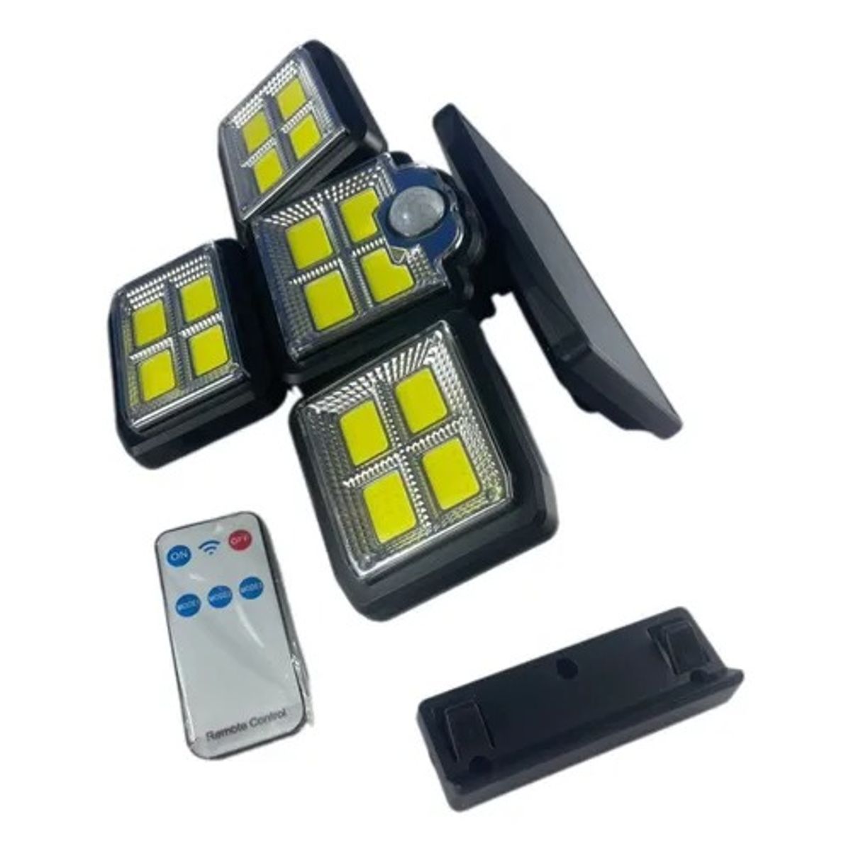GENERICO - LUZ SOLAR 4 CUERPOS 198 LEDS JF-12687