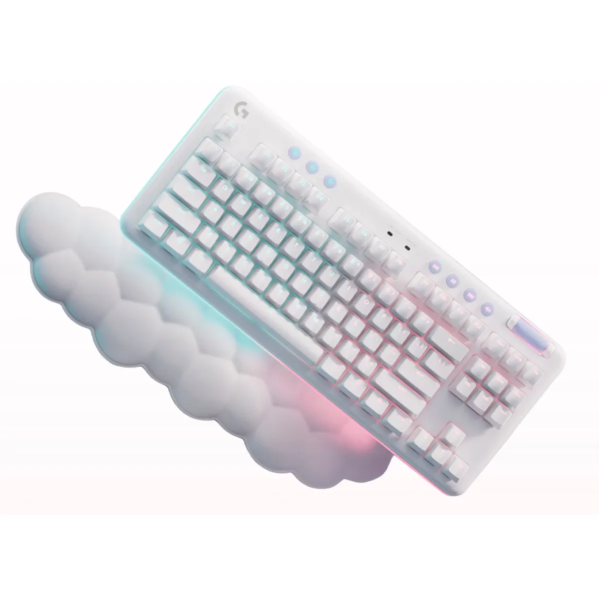 LOGITECH - TECLADO INALÁMBRICO LOGITECH G715 TKL BLUETOOTH RGB AURORA COLLECTION