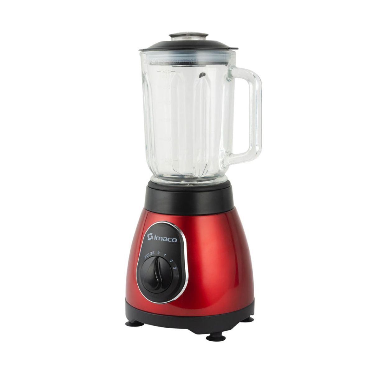 IMACO - Licuadora Imaco BLS5388R 3v+Pulsador 1.5 Lts 500w