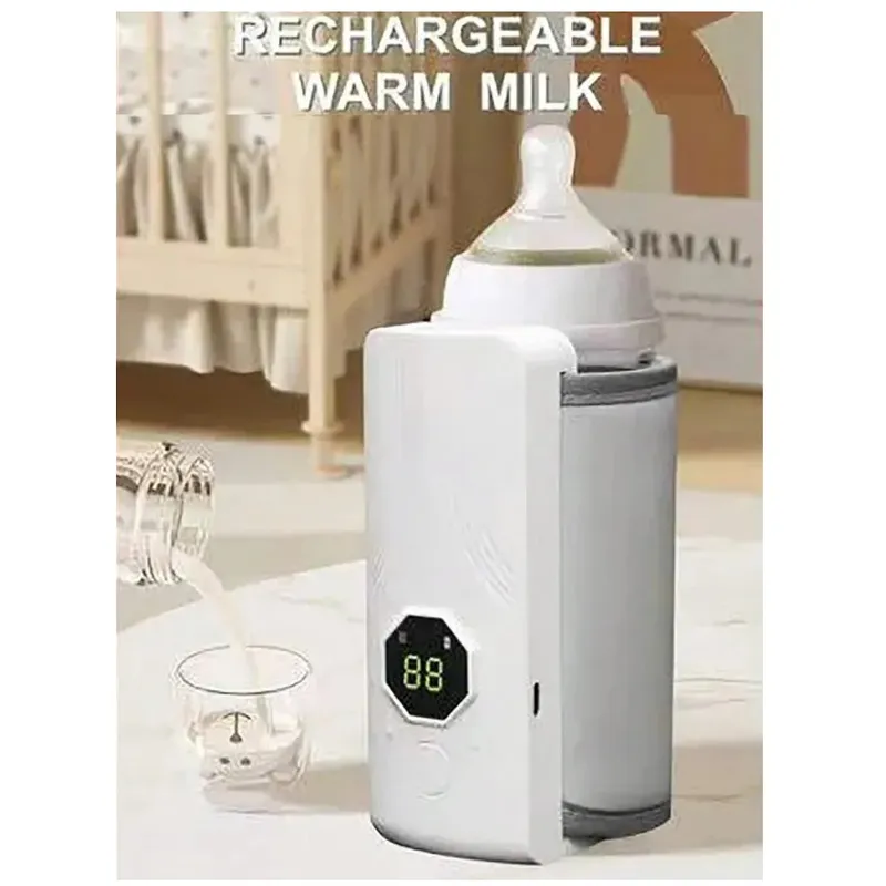 GENERICO - CALENTADOR DE BOTELLAS PORTÁTIL PARA VIAJES INALÁMBRICO