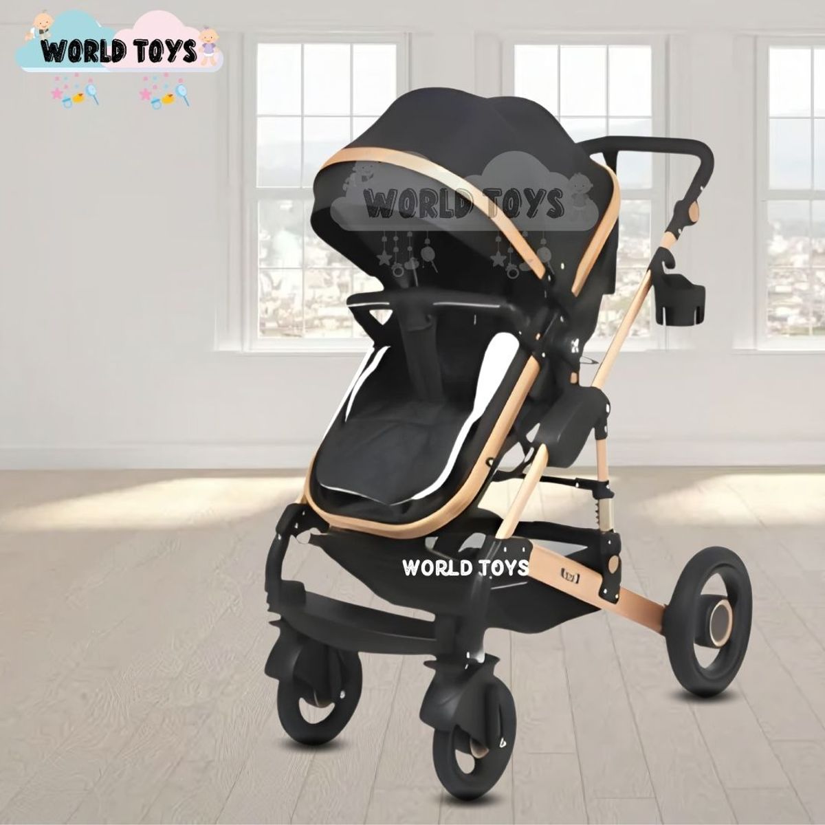 BABY - Coche Moisés Travel System «MAXII» Edición Limitada Black