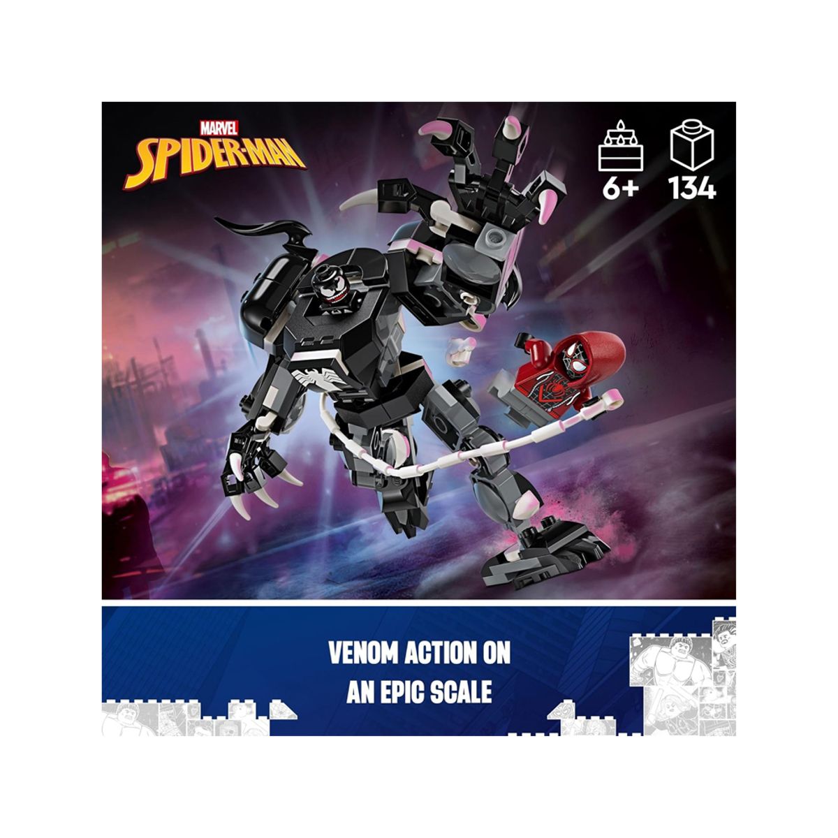 LEGO - LEGO Marvel Venom Mech Armor vs Miles Morales 76276
