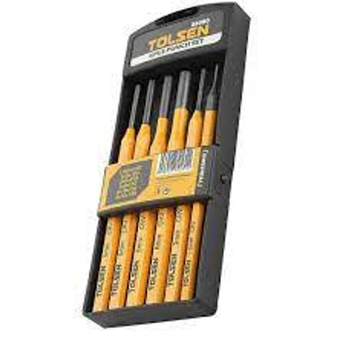 TOLSEN - JUEGO DE PUNZONES 6PCS Tolsen - 25090