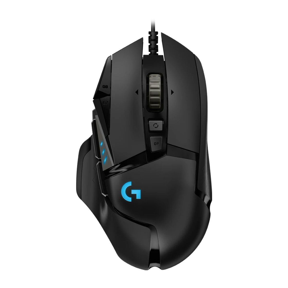 LOGITECH - MOUSE LOGITECH G502 HERO 16000 DPI RGB BLACK