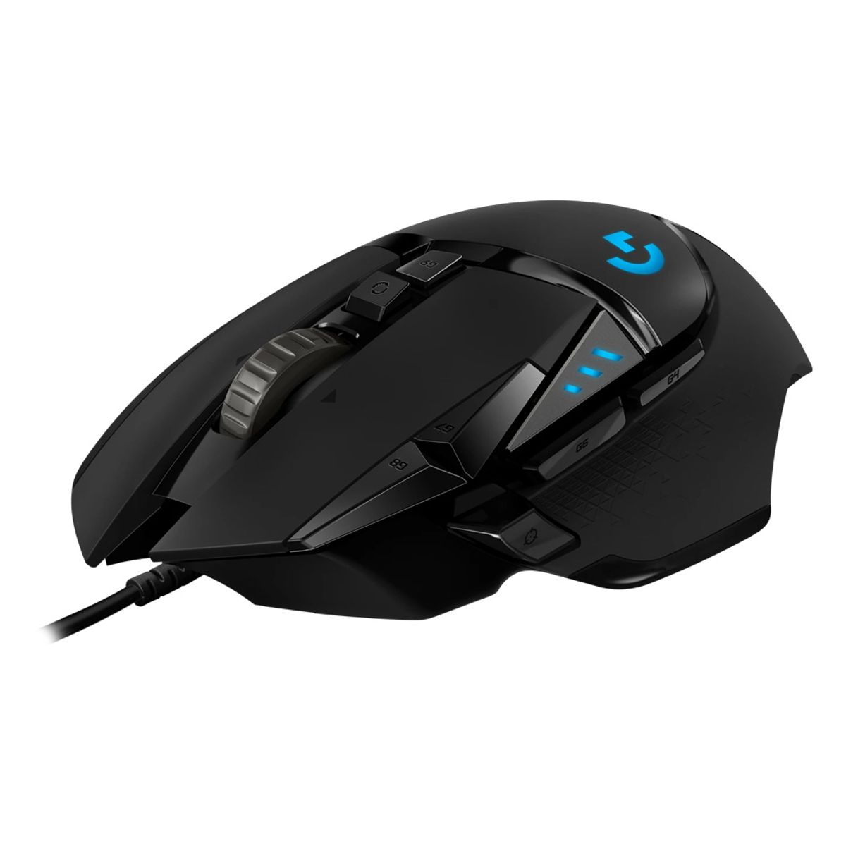 LOGITECH - MOUSE LOGITECH G502 HERO 16000 DPI RGB BLACK
