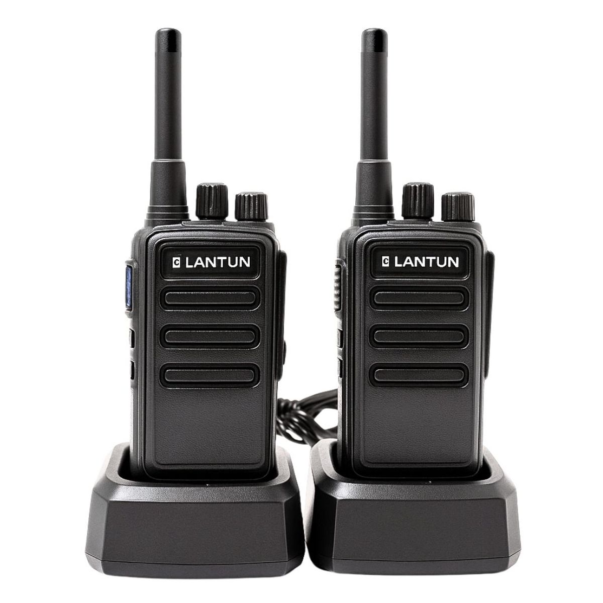 GENERICO - Walkie Talkie Lantun Largo Alcance 15KM con VOX Radio FM y Scrambler