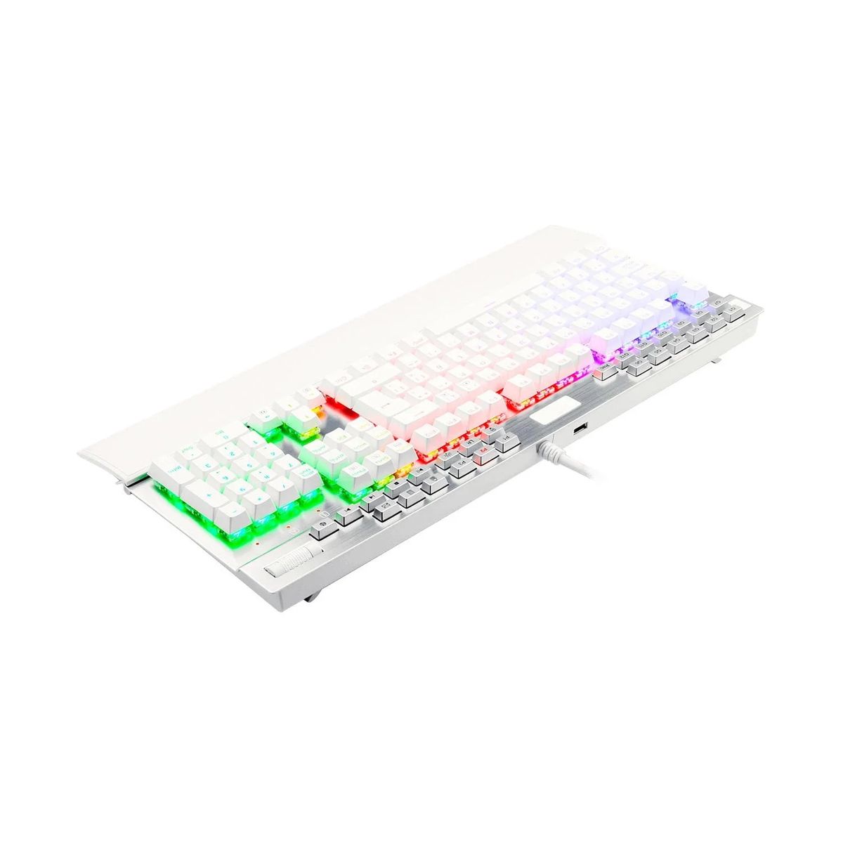 REDRAGON - Teclado Gamer Redragon Yama K550 Spanish-Sps Purple Switch Blanco