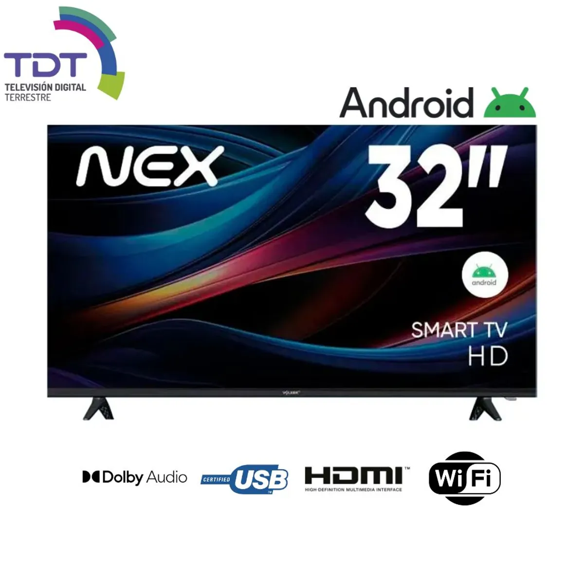 NEX - Televisor Nex 32 LED HD Smart TV TVLED32S