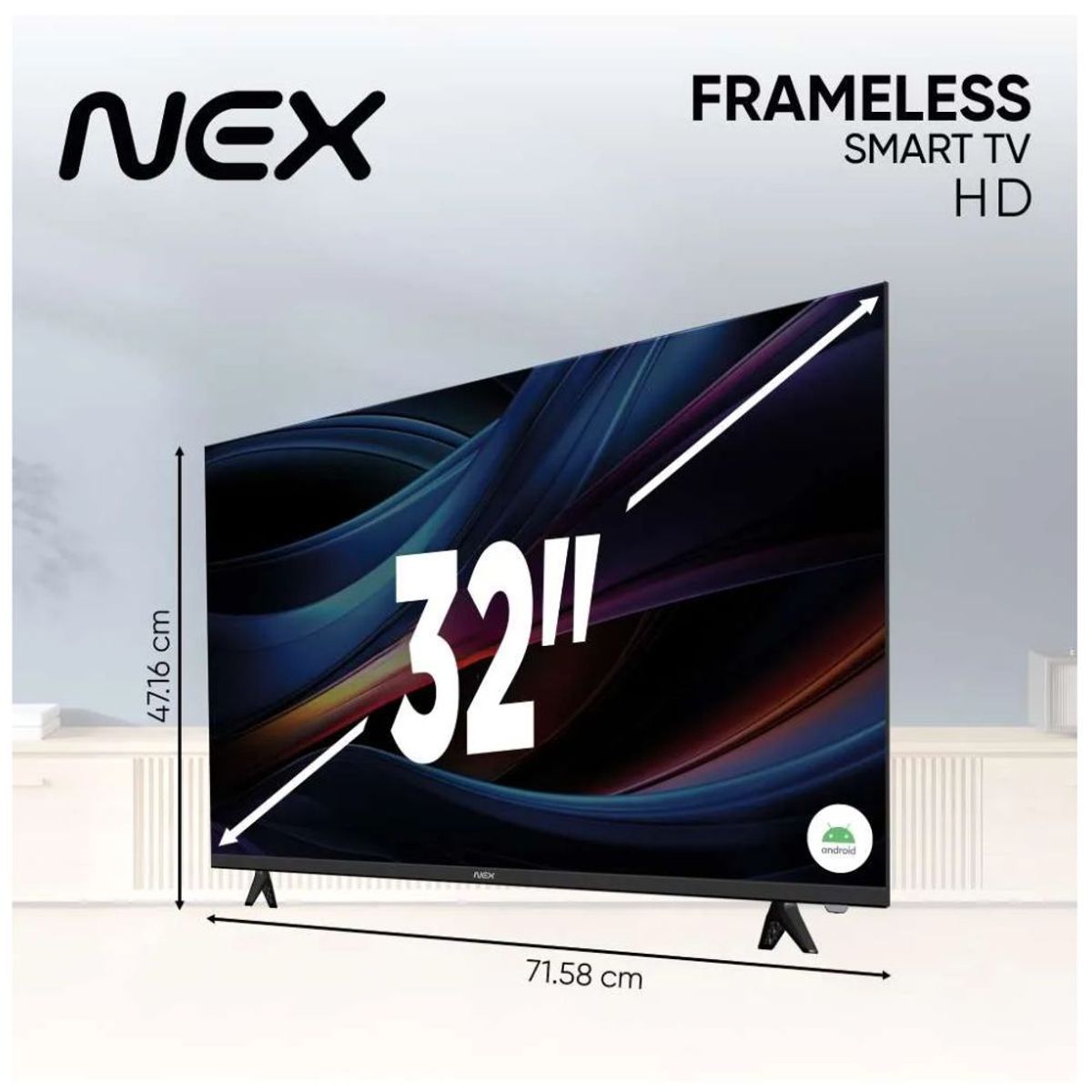NEX - Televisor Nex 32 LED HD Smart TV TVLED32S