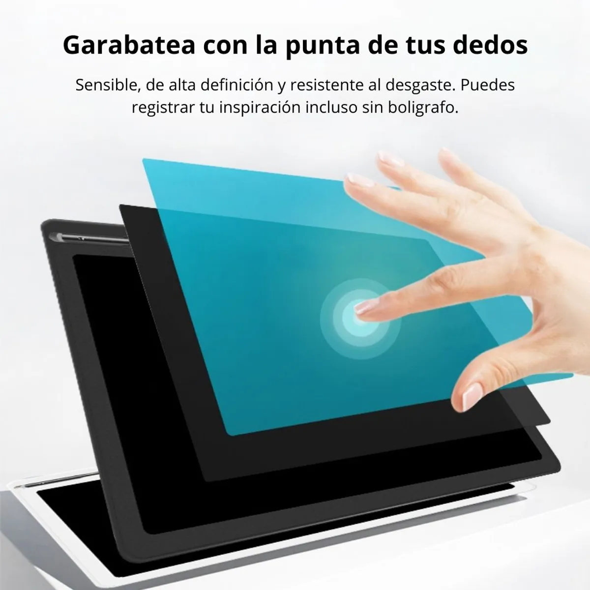 GENERICO - Pizarra Digital LCD 16" con 2 Lápices, Borrado y Bloqueo