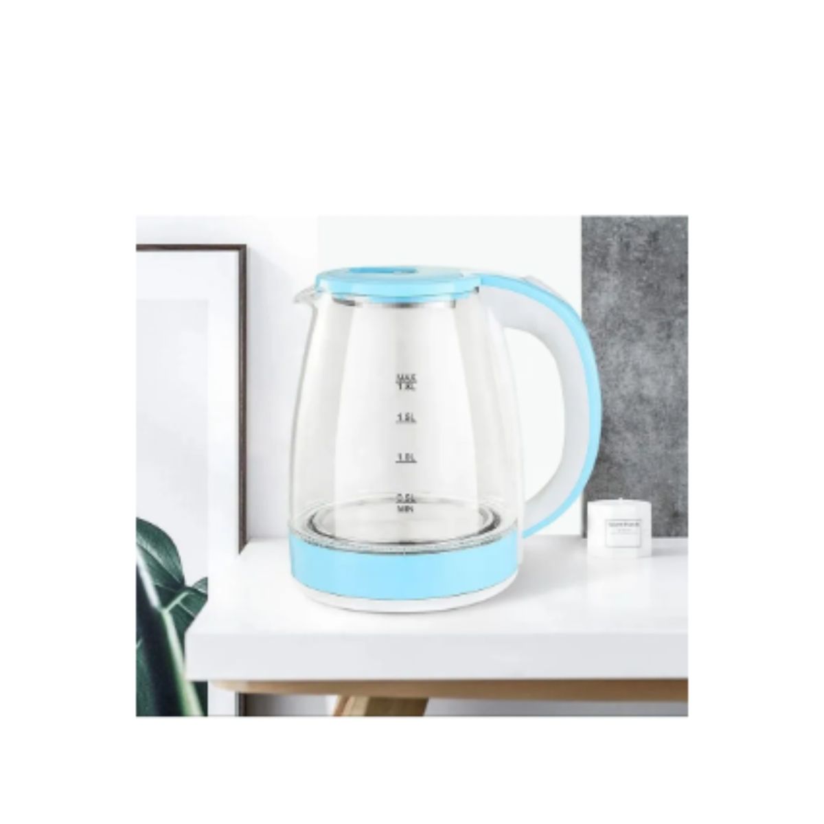 GENERICO - JARRA HERVIDORA MARADO DE VIDRIO 2L