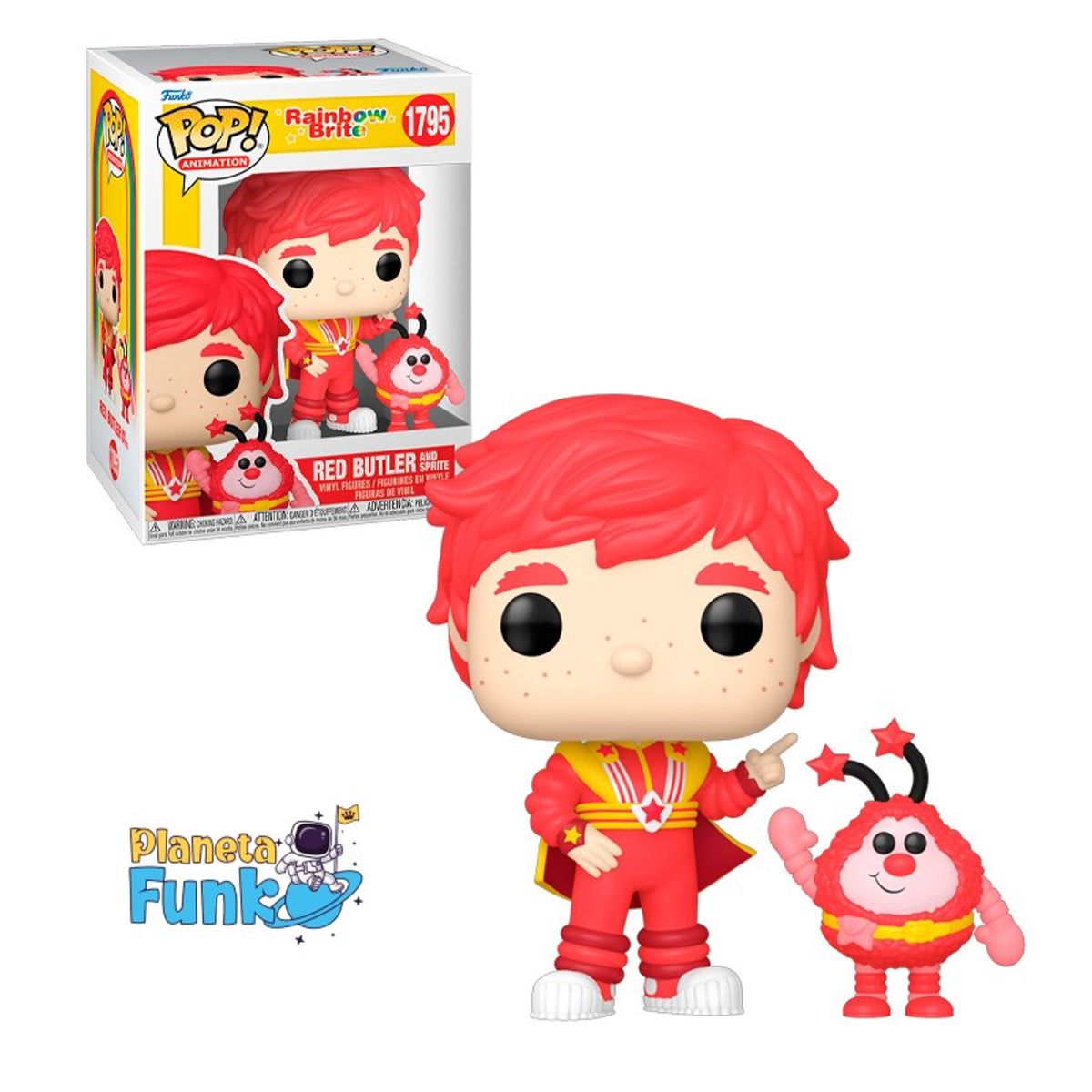 FUNKO - RAINBOW BRITE RED BUTLER AND SPRITE 1795