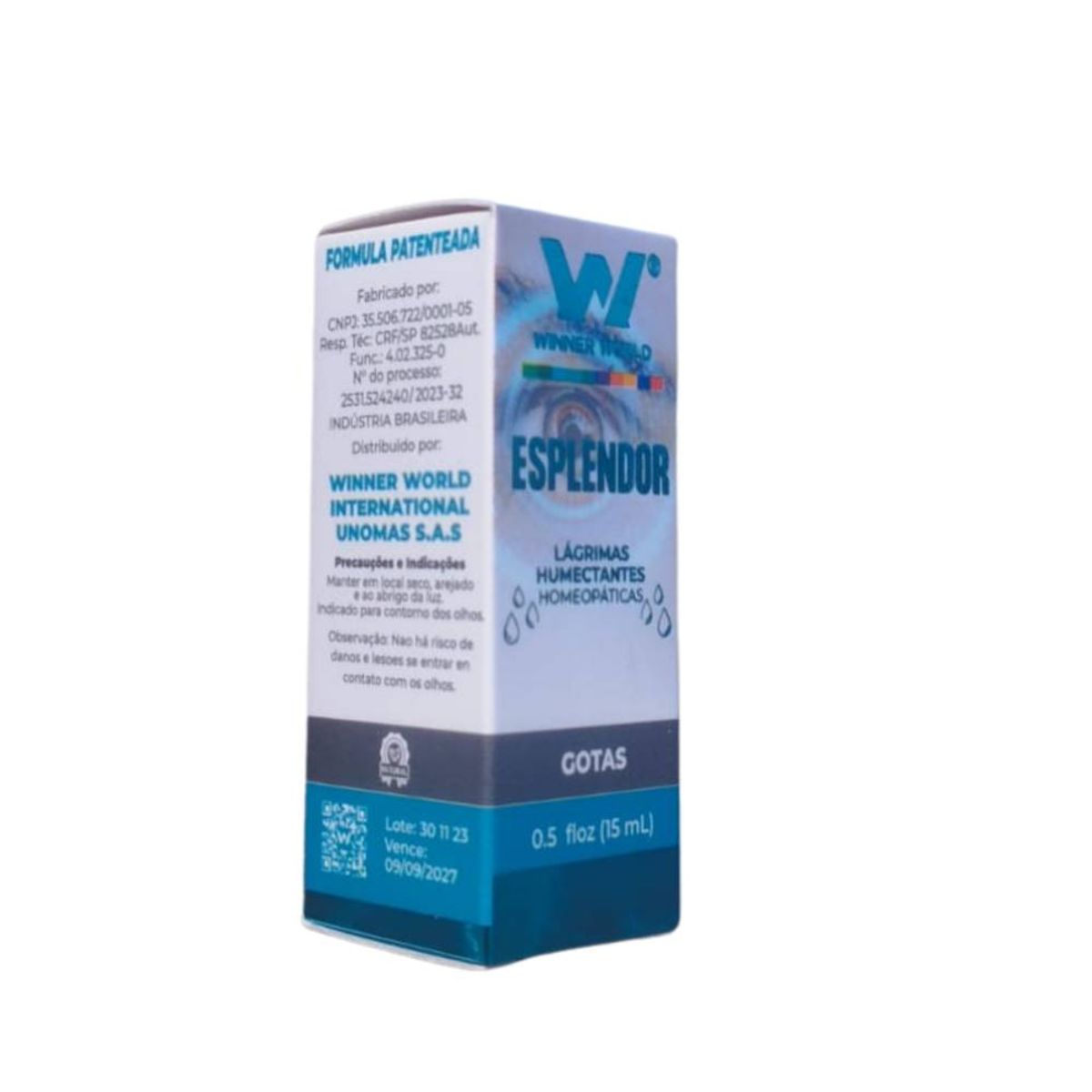 GENERICO - Esplendor Winner Worl Lagrimas Humectantes Homeopáticas 15ml