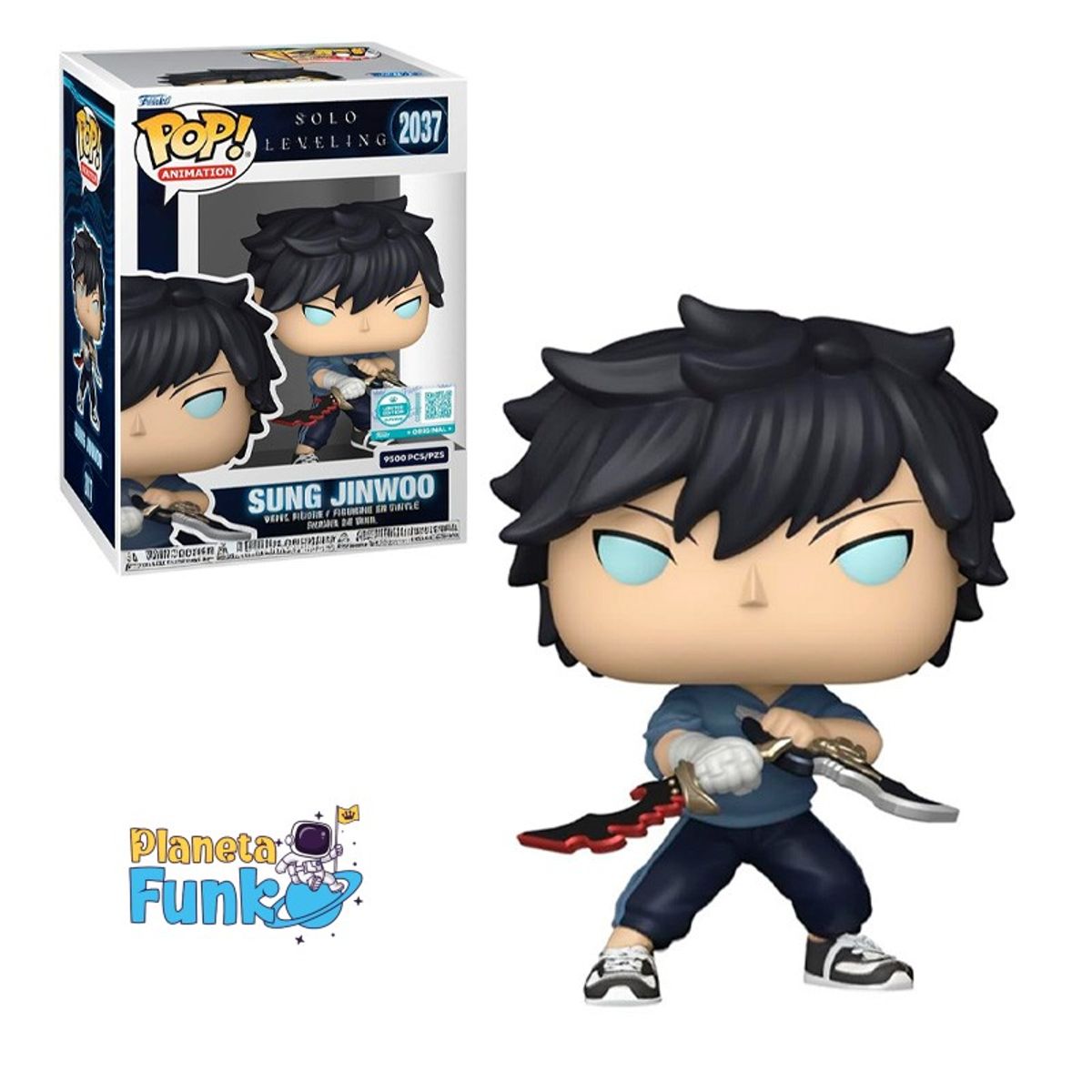 FUNKO - SOLO LEVELING SUNG JINWOO 2037 LIMITADO 9500 PCS