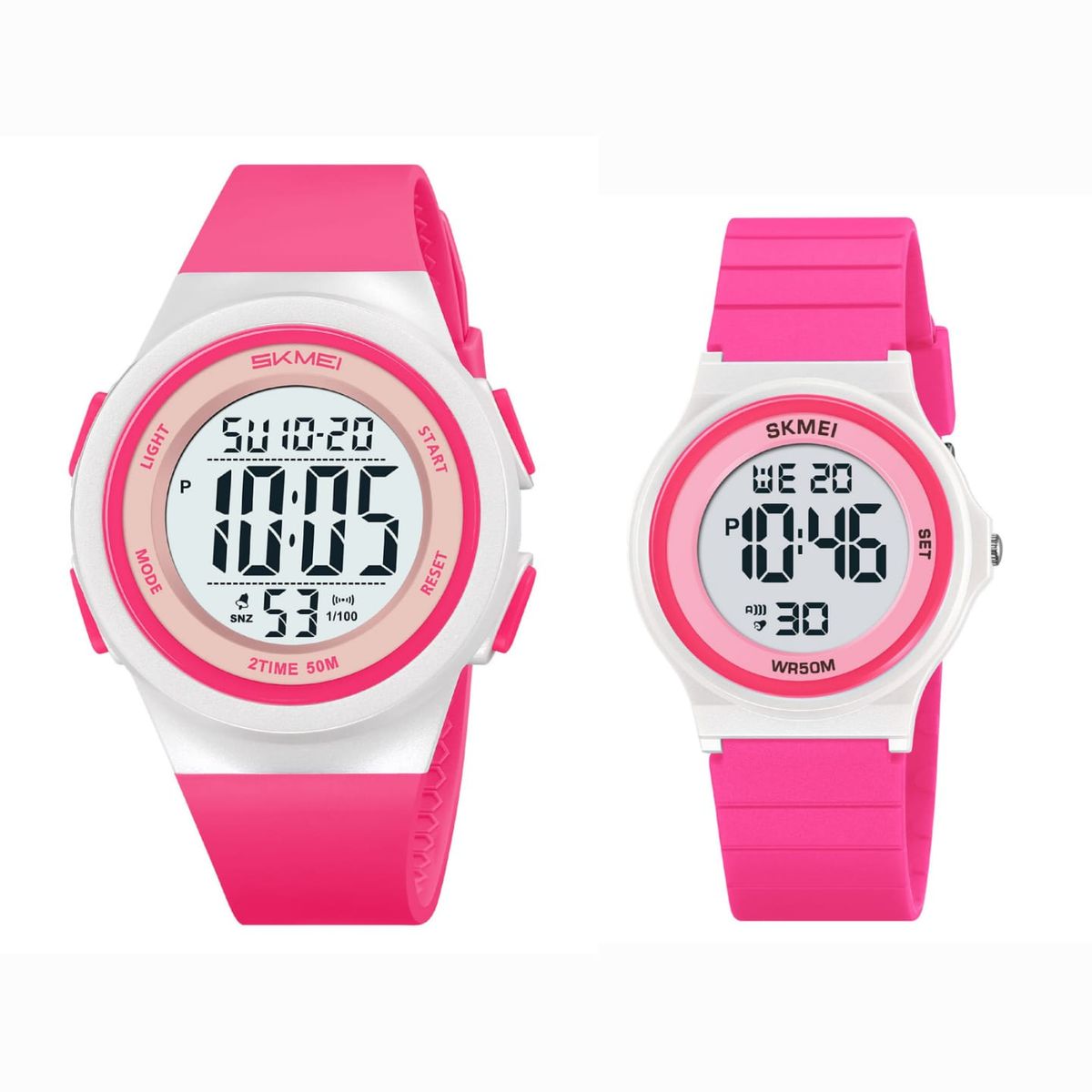SKMEI - Relojes Skmei Dúo para PAPA HIJO HIJA MAMA Digital