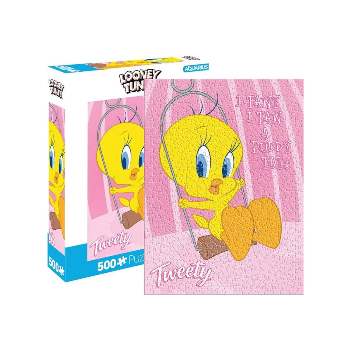 AQUARIUS - Rompecabeza AQUARIUS Looney Tunes Tweety 500 Piezas