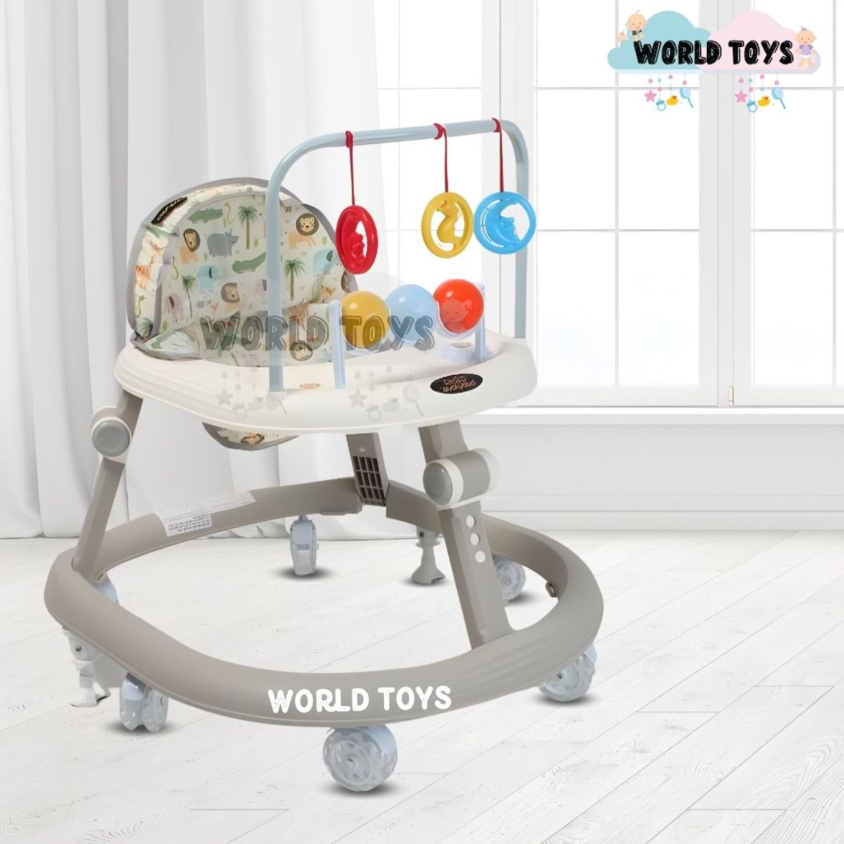 BABY - Andador Plegable «BING BOONG» Edición de Lujo Beige