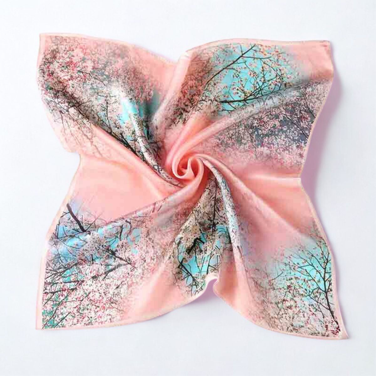 GENERICO - Pañoleta Pañuelo Bandana Lume  Cherry Blossom