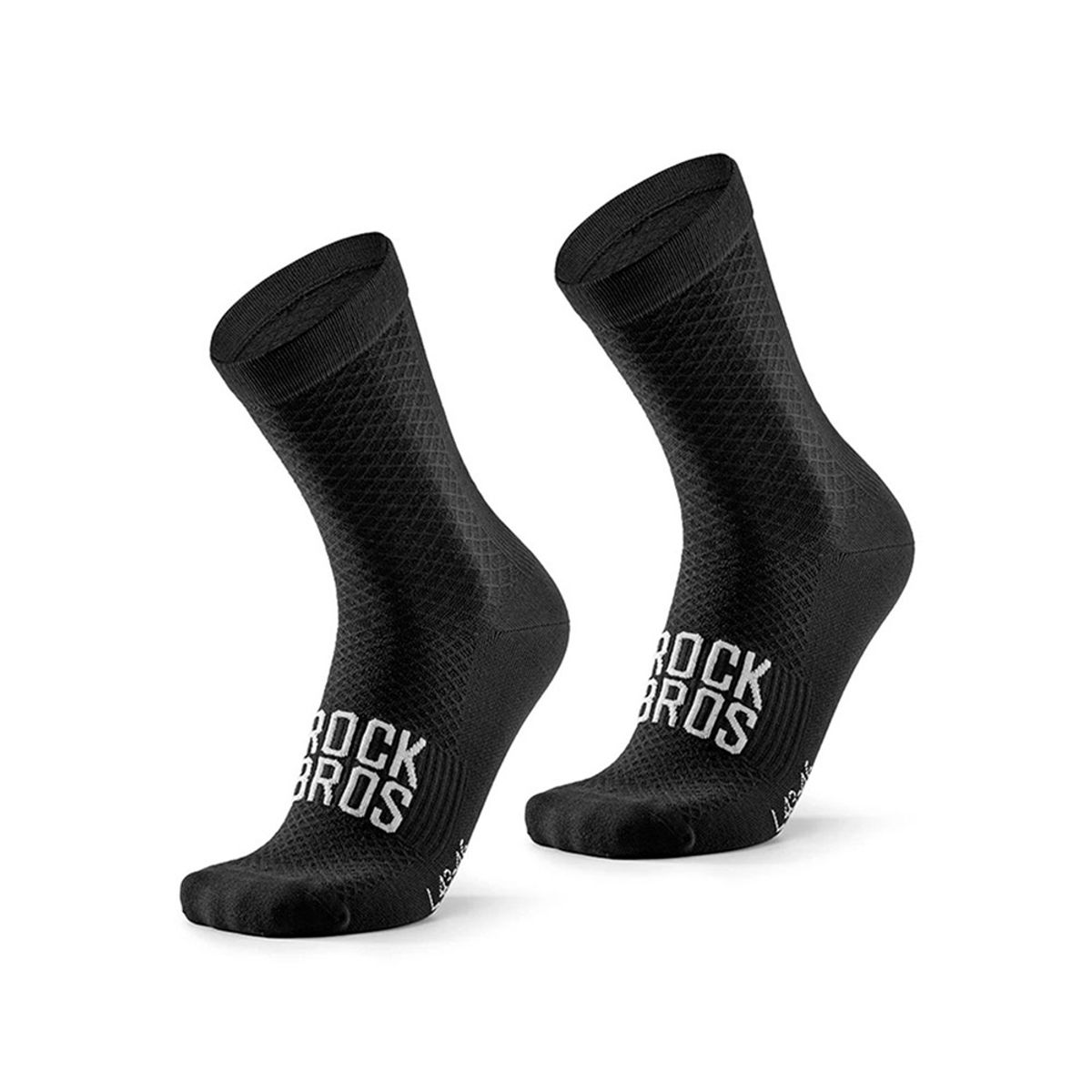 Rockbros - Medias de Ciclismo Negro Rockbros
