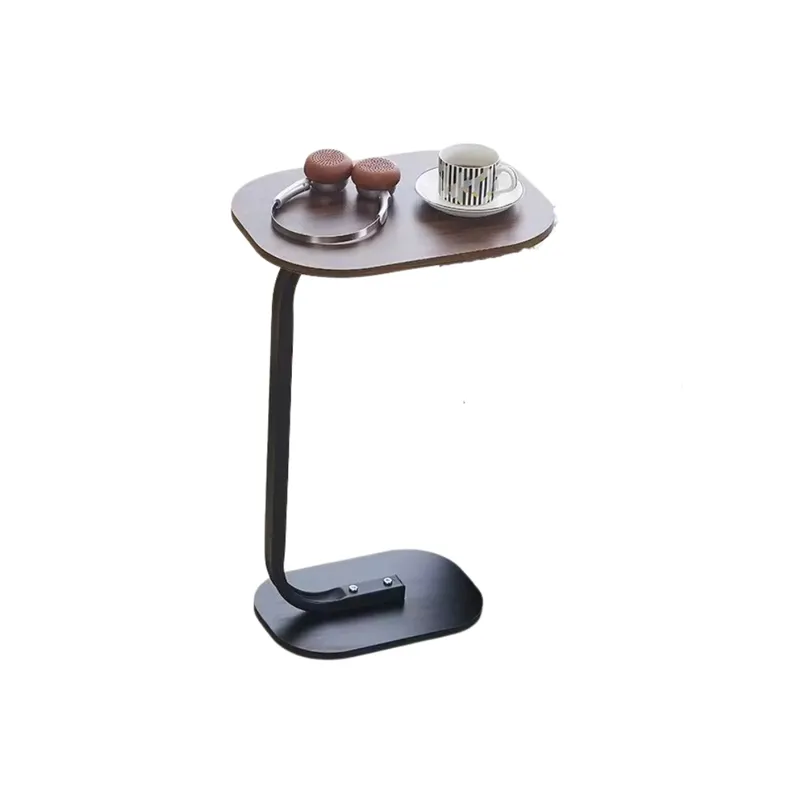 GENERICO - Mesa auxiliar tipo C marrón