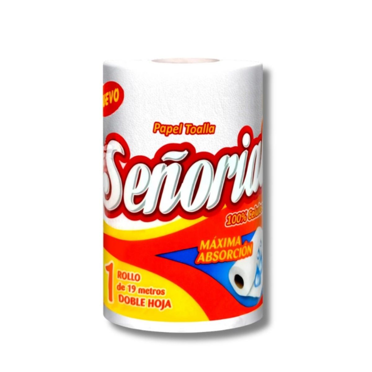 GENERICO - Papel Toalla Señorial Doble Hoja 19 m