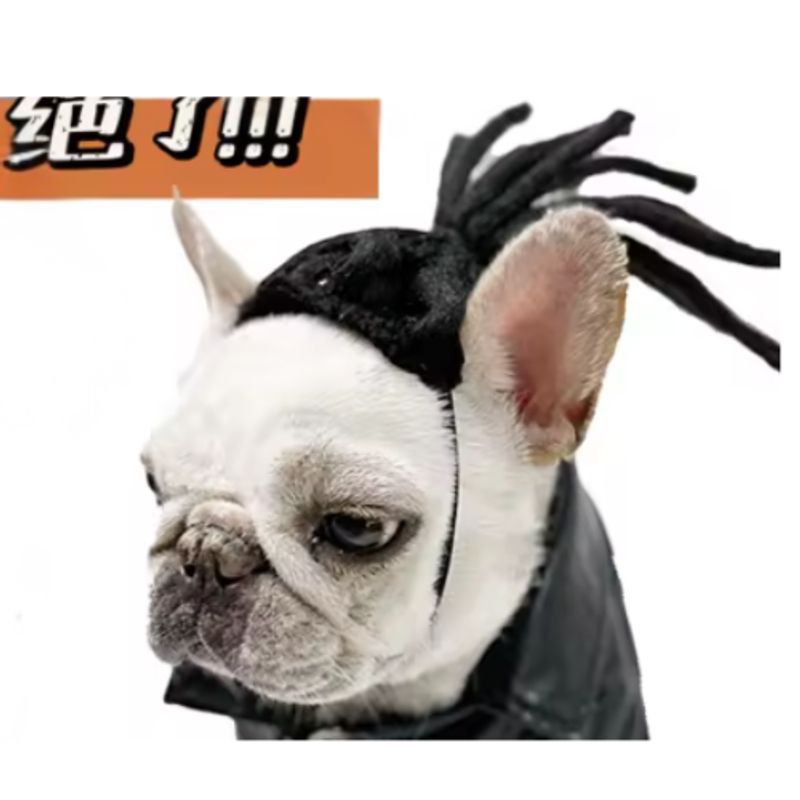 GENERICO - Peluca rasta para mascotas