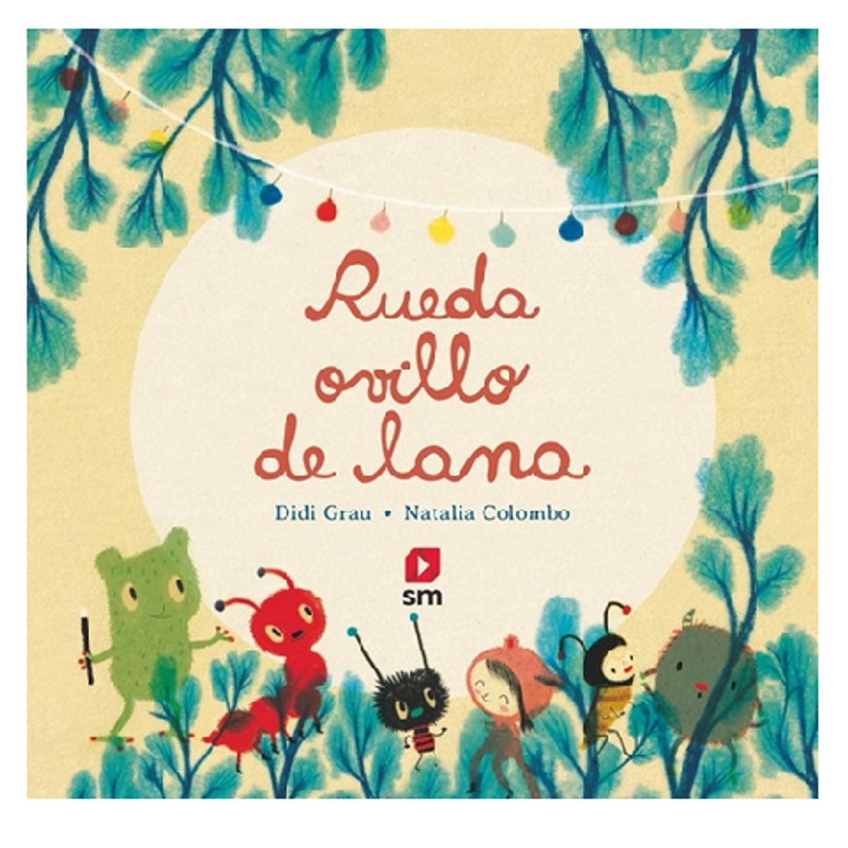 GENERICO - LIBRO INFANTIL RUEDA OVILLO DE LANA