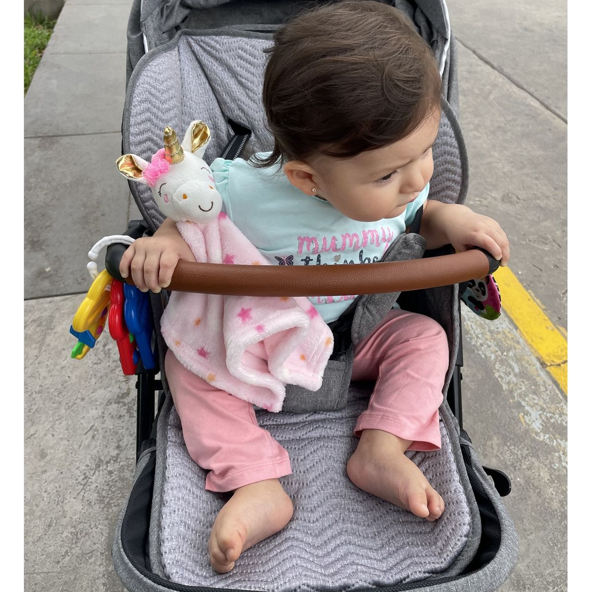 HUDSON - MANTITA DE APEGO ESTEGOSAURIO ROSA