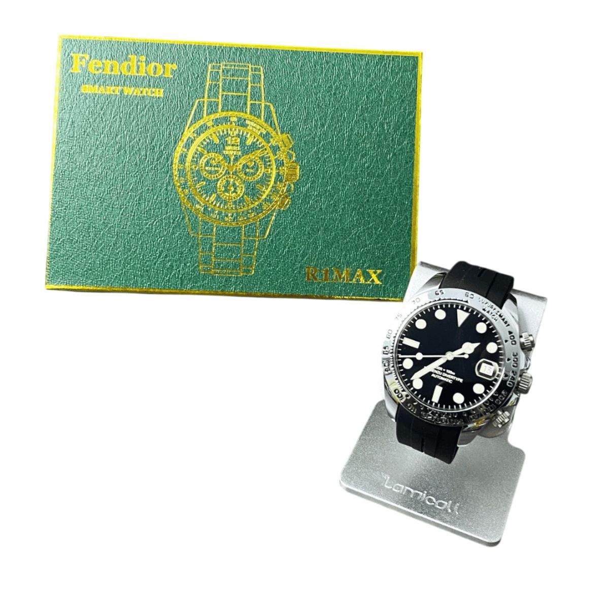 GENERICO - SmartWatch R1Max - Negro Plateado