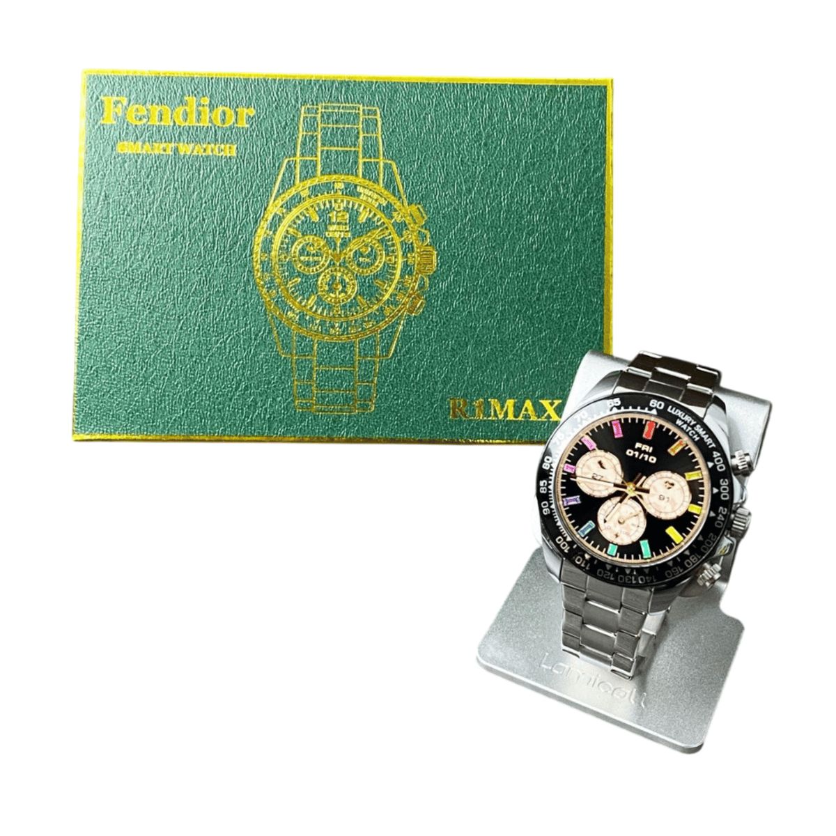 GENERICO - Smartwatch R1Max para Hombre - Plateado