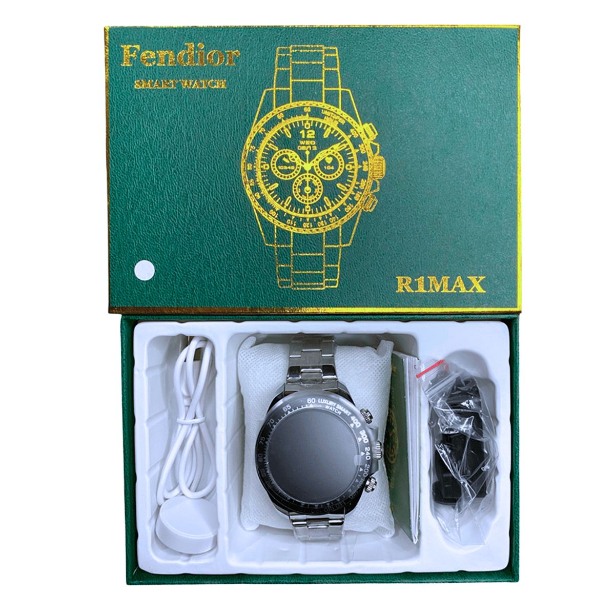 GENERICO - Smartwatch R1Max para Hombre - Plateado