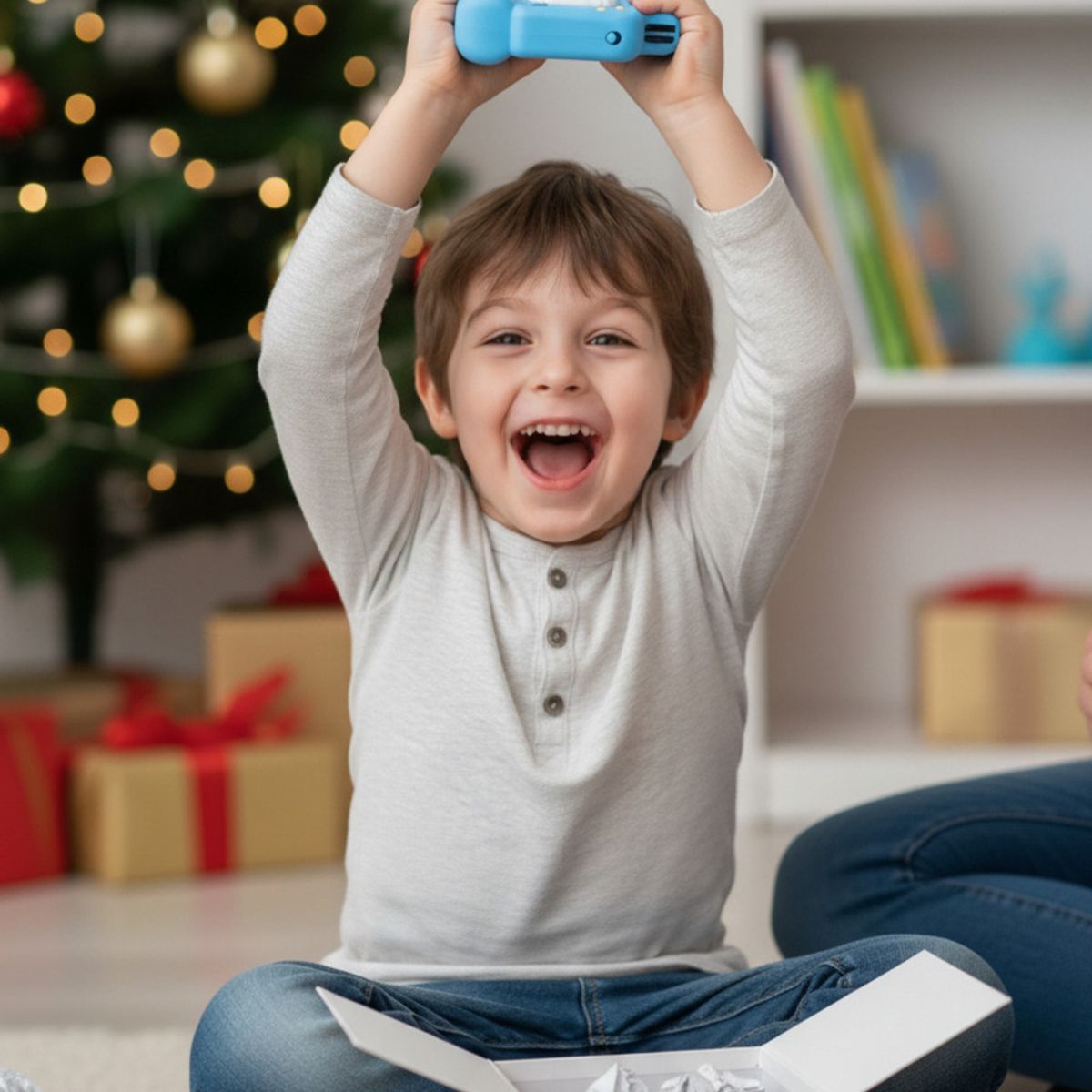 GENERICO - CAMARA DIGITAL PARA NIÑOS AZUL FOTOS Y VIDEO MODELO CELULAR