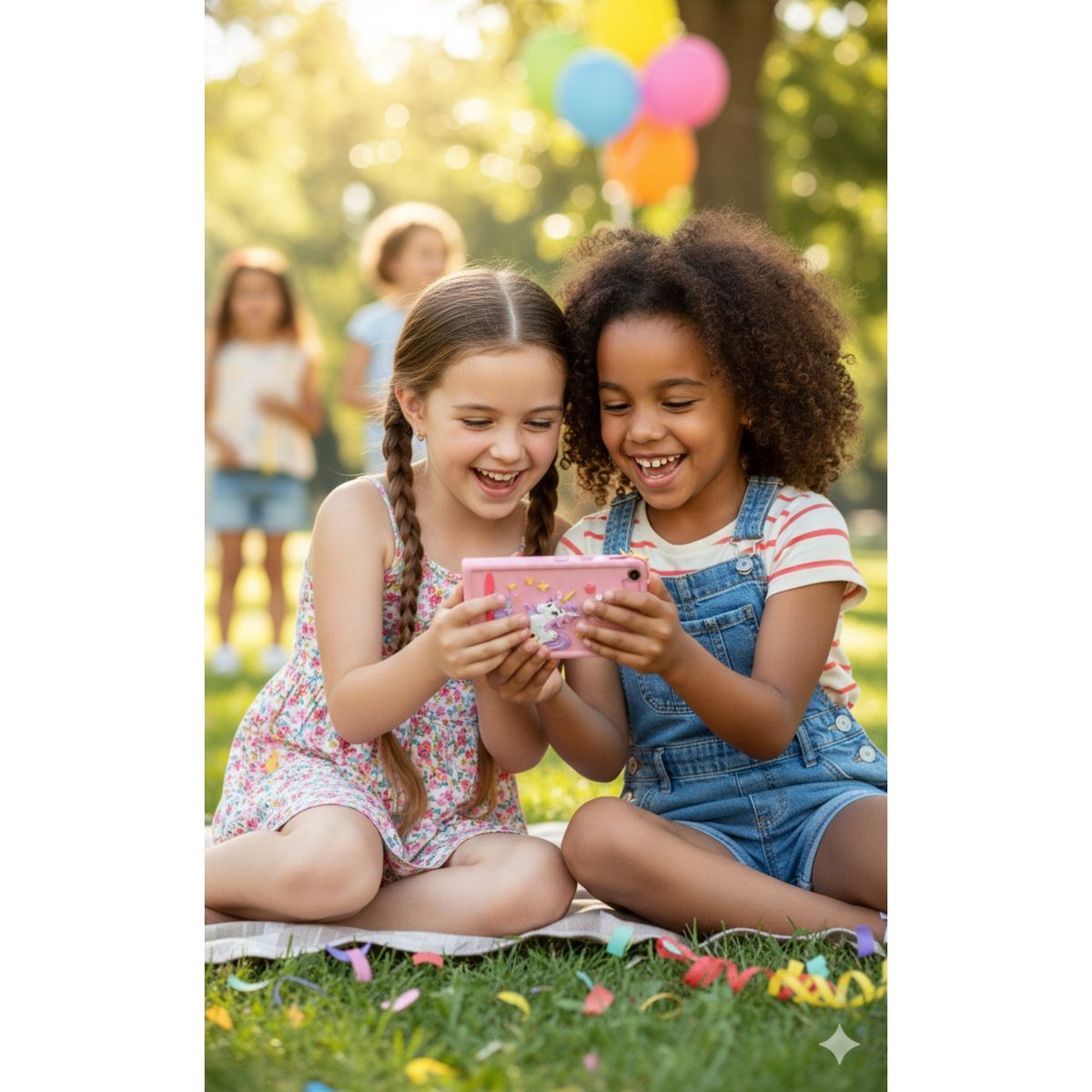 GENERICO - Camara Fotográfica Niñas Colores Filtros Musica Video Juegos