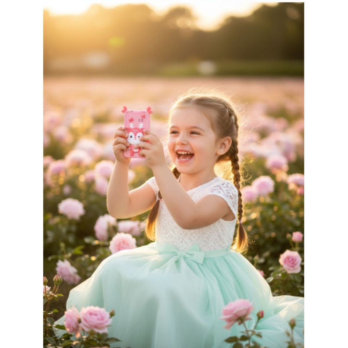 GENERICO - CAMARA DIGITAL PARA NIÑAS  Modelo Celular Pantalla Tactil