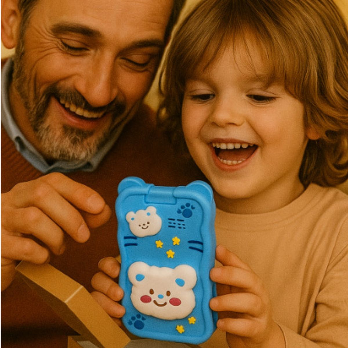 GENERICO - CAMARA DIGITAL PARA NIÑOS AZUL FOTOS VIDEO MODELO CELULAR