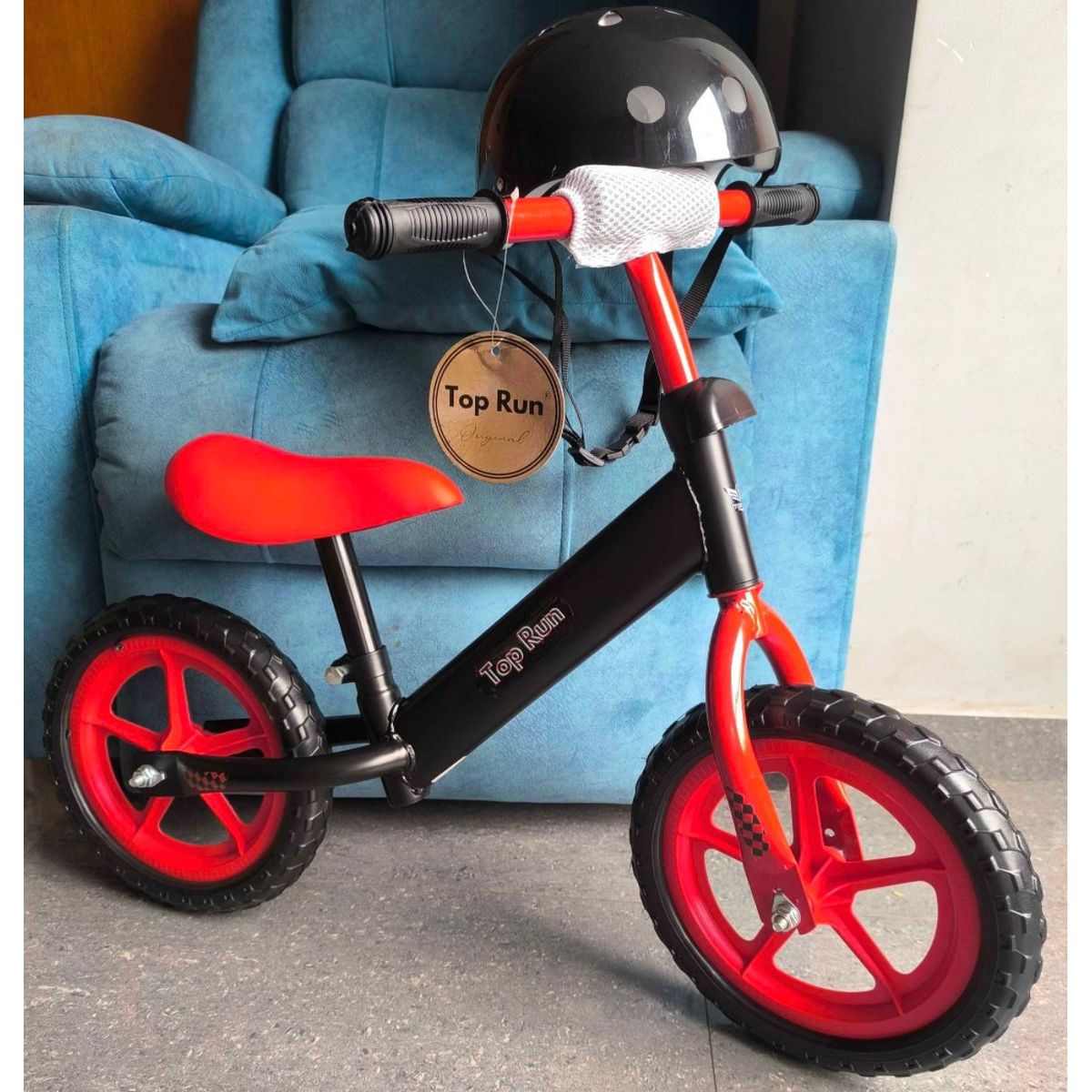 GENERICO - Bicicleta de equilibrio sin pedal para niños de balance - Verde