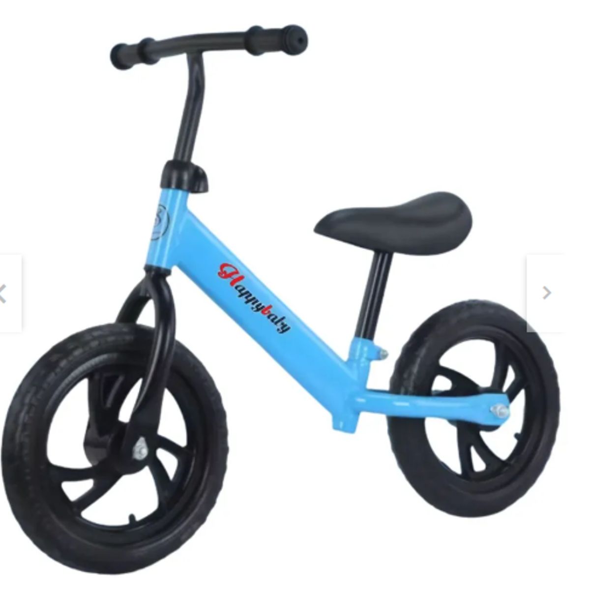 GENERICO - Bicicleta de equilibrio con CASCO sin pedales para niños de balance - Aro 12