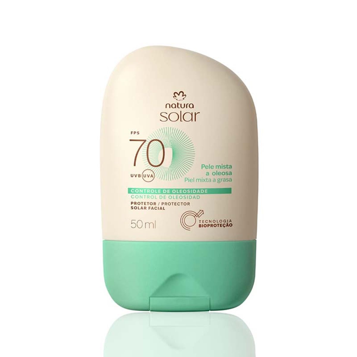 NATURA - Protector Solar Facial Piel Mixta Oleosa FPS70 Natura Solar