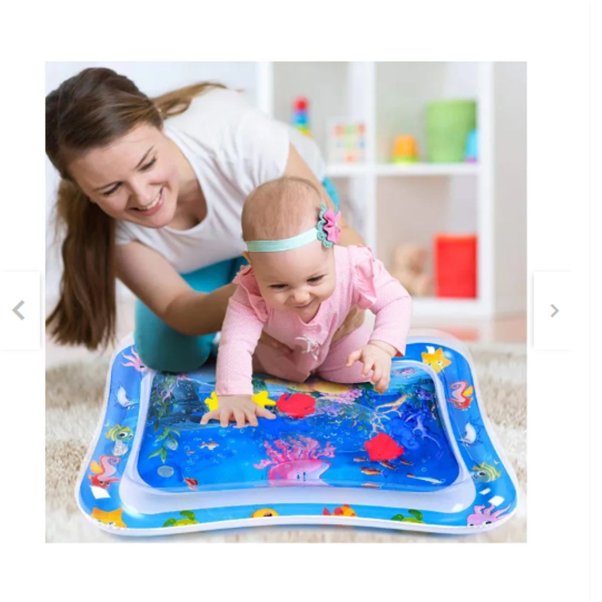 GENERICO - Colchoneta de agua inflabel para bebe Piso bebe cama