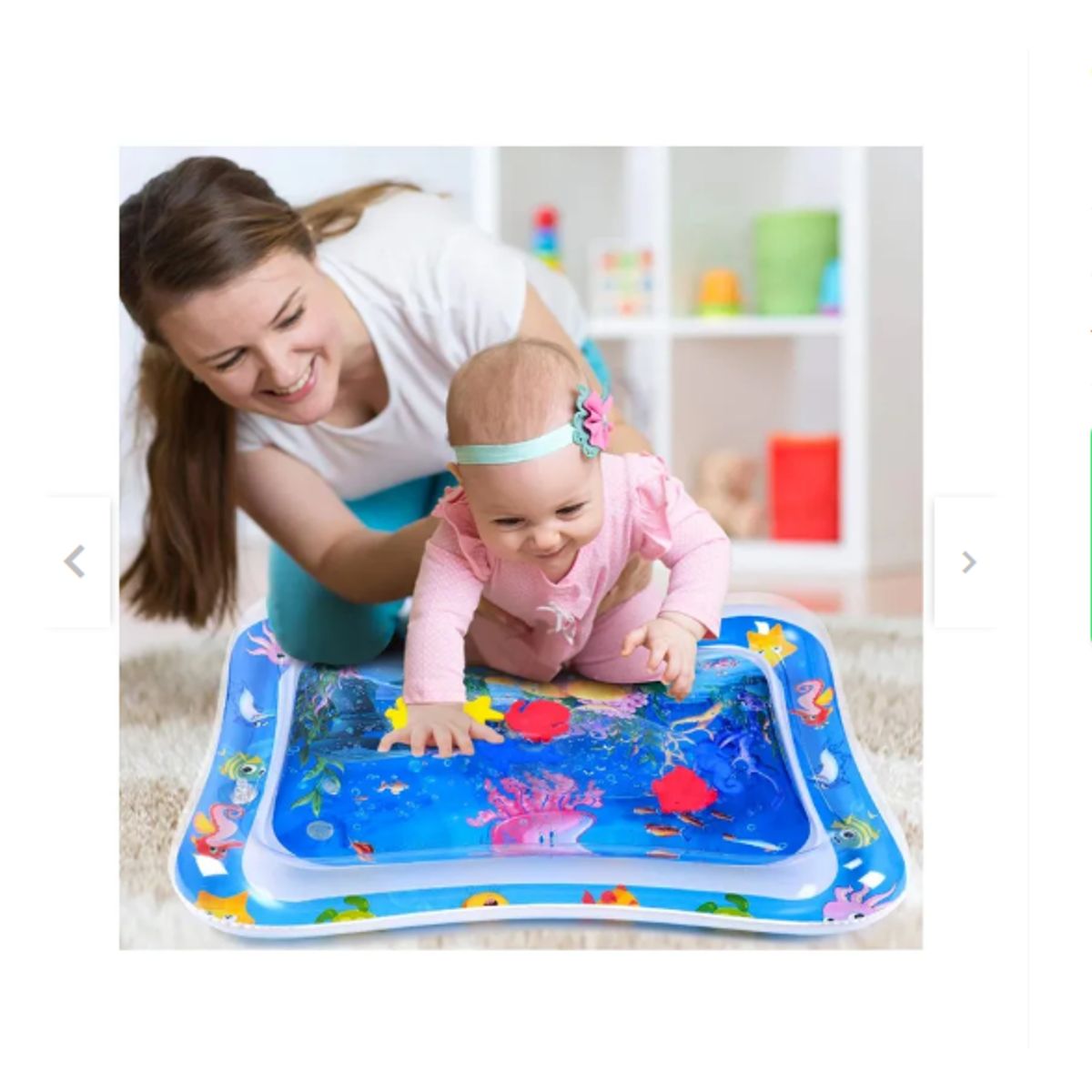 GENERICO - Colchoneta de agua inflabel para bebe Piso bebe cama