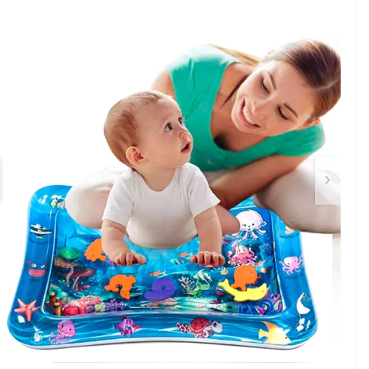 GENERICO - Colchoneta Sensorial e Inflable - Alfombra de agua de bebe