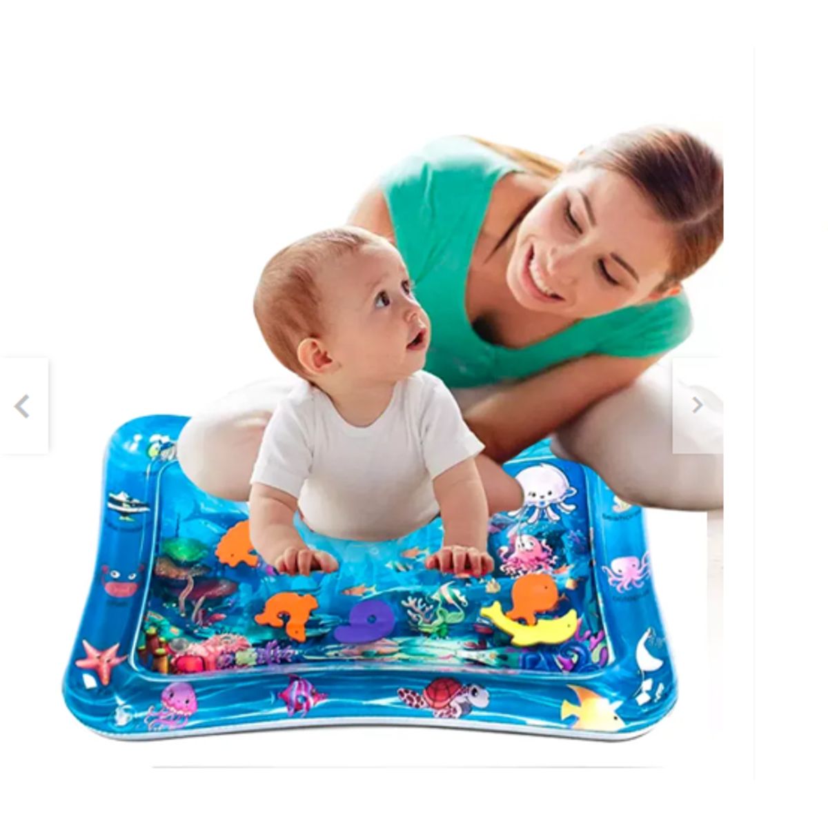 GENERICO - Colchoneta Sensorial e Inflable - Alfombra de agua de bebe