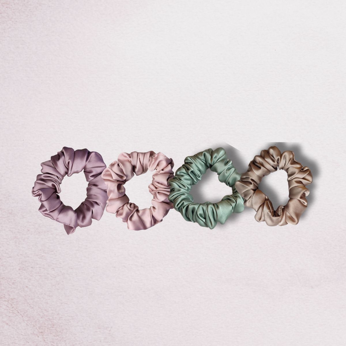 SENSA SILK - Scrunchies de seda tamaño mini no marca ni quiebra el cabello