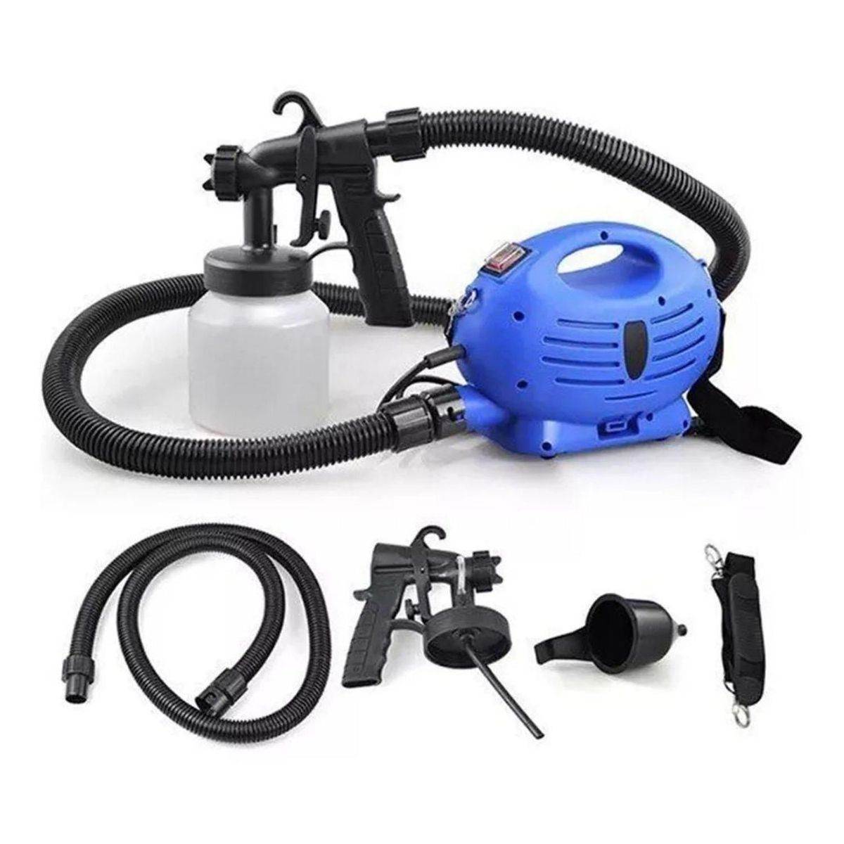 GENERICO - Pistola Eléctrica para Pintar de 650W Pulverizador con Compresor