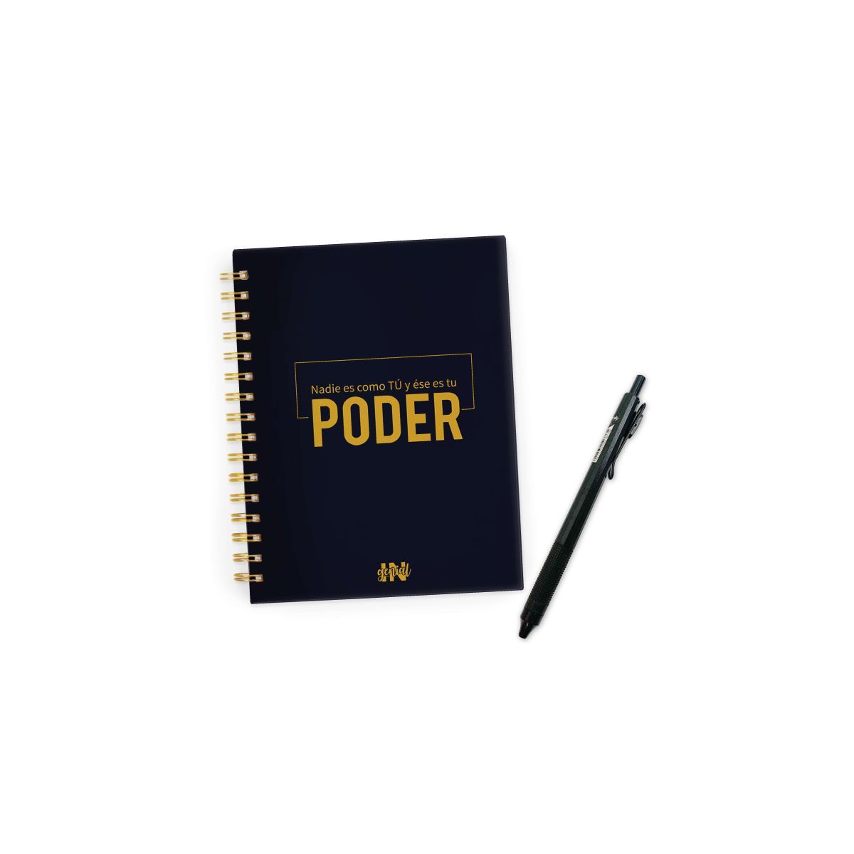 INGENIAL - SET INGENIAL PODER  CUADERNO + LAPICERO