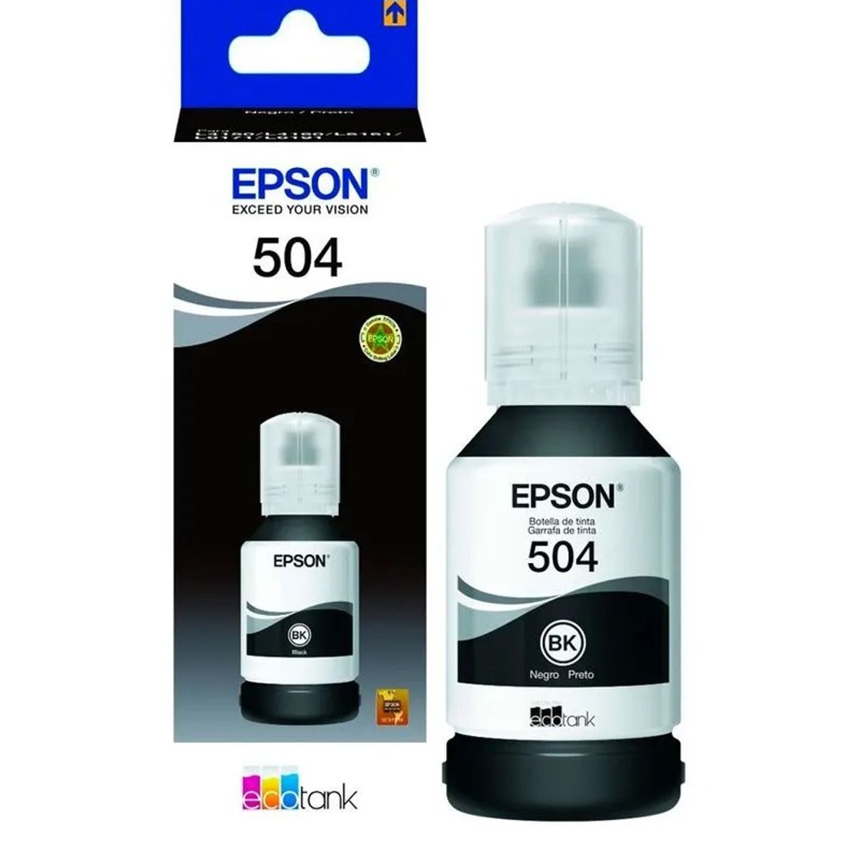 GENERICO - Tinta Epson 504 color negro original (T504120)