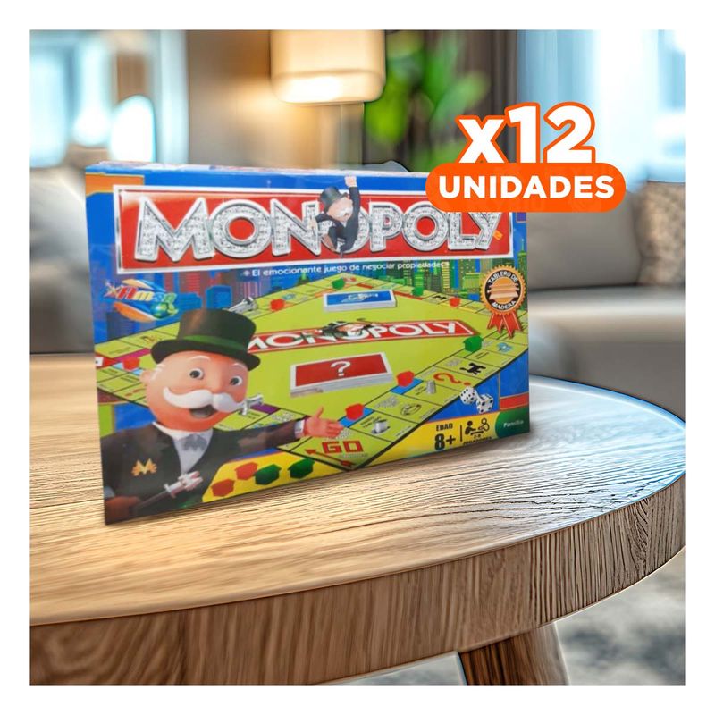 RYBIU IMPORT - Pack12 Juego de Terrateniente Familiar Y+Regalo Stickers