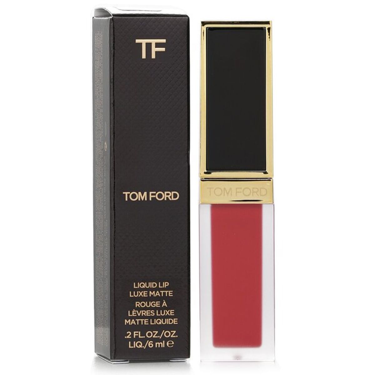 TOM FORD - Labial Líquido Luxe Matte 129 Rojo Carnal 6ml Tom Ford