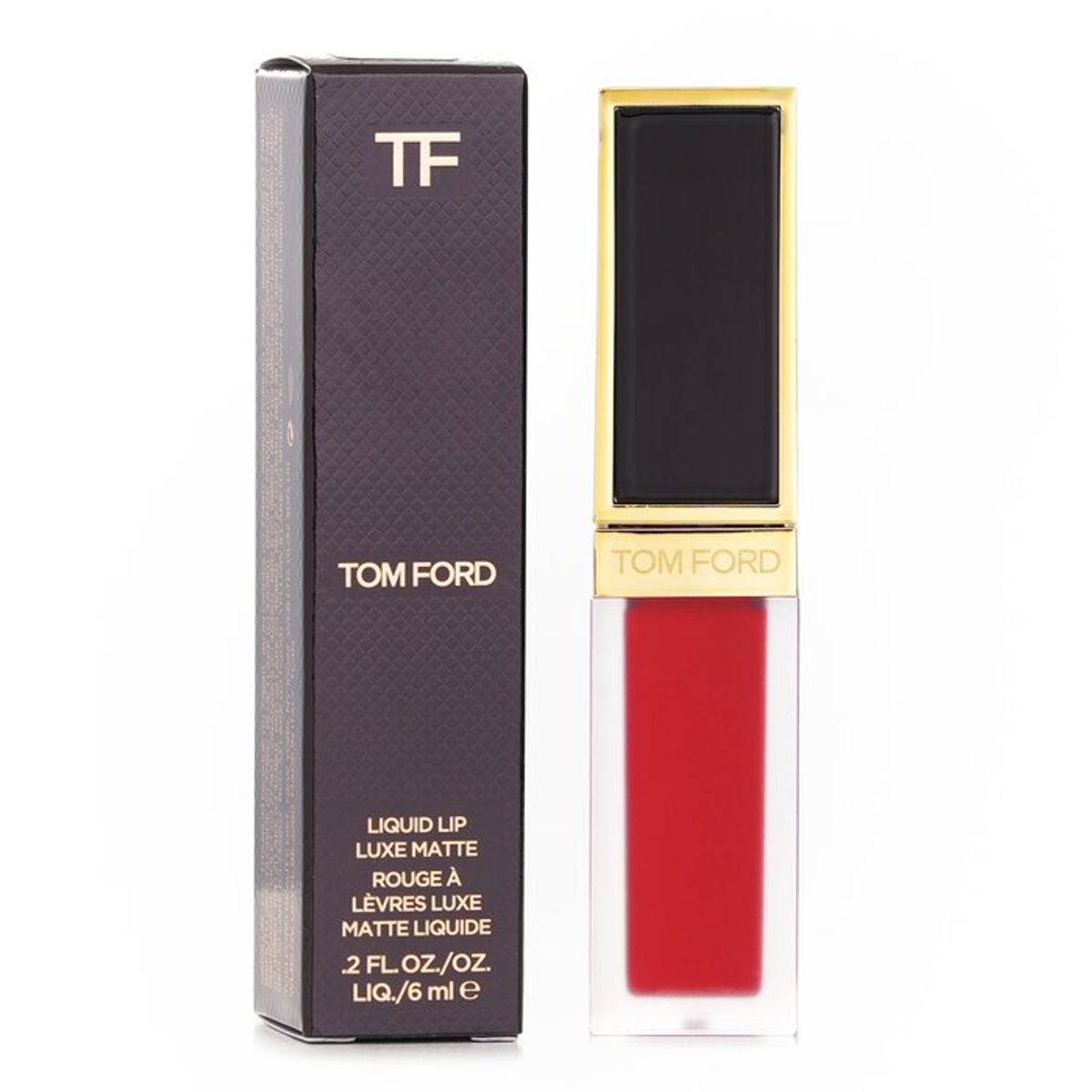 TOM FORD - Labial Líquido Luxe Matte 16 Scarlet Rouge 6ml Tom Ford